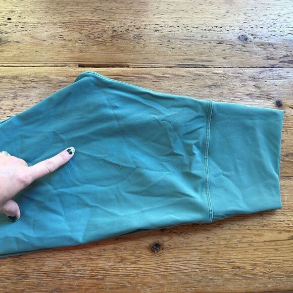 Lululemon Wunder Under Hi-Rise‎ Tight Leggings 28" Frosted Pine Womens Size 6 - Picture 10 of 11